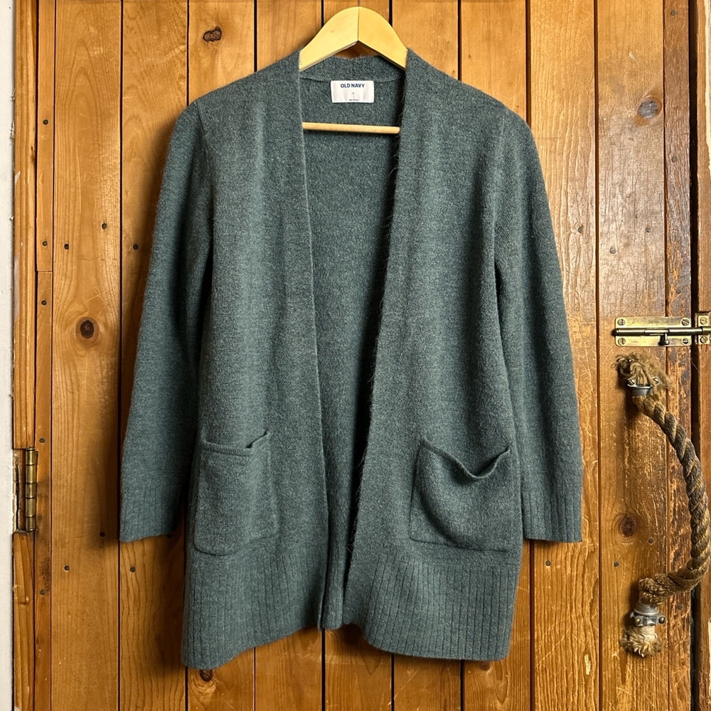 Heathered Teal Cardigan from Old Navy Women’s Size Small